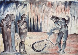 Dantes Divineへのイラスト 作： William Blake